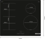 Bosch Series 4 PWP611BB5B, Induction hob - Image 4