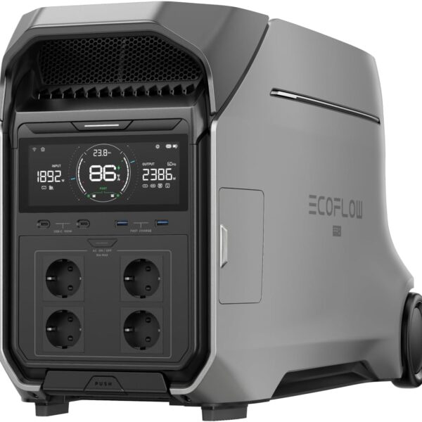 EF ECOFLOW DELTA Pro 3 Portable Electric Station, 4096Wh LFP Battery