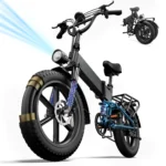 Urlife T5 Electric Bike 1500W E-Bike 48V 13Ah Battery 28MPH 100Mile Range 20X4" Fat Tire Free Shipping Foldable and portable - Image 8