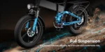 Urlife T5 Electric Bike 1500W E-Bike 48V 13Ah Battery 28MPH 100Mile Range 20X4" Fat Tire Free Shipping Foldable and portable - Image 10