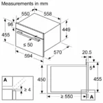Bosch Series 4 CMA583MS0B, Built-in microwave oven with hot air - Image 8