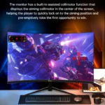 Tiansu monitor 27 inch 144Hz 2 K computer gaming monitor 27 ''monitors for PC 165Hz curved white Full HD 1 Ms monitor - Image 14