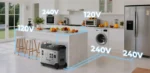 5000W UPS Dual Voltage RV Emergency Power Supply Portable Power Station 5120Wh APP Control Solar Generator - Image 12