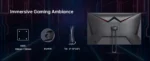 KTC Gaming Monitor 27 Inch | 2K@210Hz (Overlocking) | Built-in Speakers | Fast IPS Panel | 1ms Response Time (MPRT) | 450 cd/㎡ B - Image 9