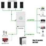 LiFePO4 48V 600Ah 300Ah Battery Pack 6500+ Cycles Bluetooth RS485 CAN BMS 51.2V 100Ah Solar Energy Storage Lithium AKKU EU STOCK - Image 16