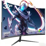 Gawfolk 32 Inch Ultrawide Curved Gaming Monitor, 1800R Curvature 240hz FHD, Curved Computer Screen with FreeSync, - Image 7