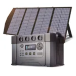 ALLPOWERS S2000 Pro Outdoor Generator 2400W MPPT Portable Power Station with 4X100W  Folable Solar Panels for RV Camping, Home - Image 11
