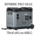 5000W UPS Dual Voltage RV Emergency Power Supply Portable Power Station 5120Wh APP Control Solar Generator - Image 7