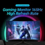 Tiansu monitor 27 inch 144Hz 2 K computer gaming monitor 27 ''monitors for PC 165Hz curved white Full HD 1 Ms monitor - Image 7