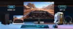 KTC 27 Inch Monitor 1440P, QHD 2K@100Hz IPS PC Monitor, Ultra Thin Bazels, Anti-Blue Light, HDR10, 116% sRGB, 95% DCI-P3, 300 Ni - Image 12