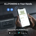 ALLPOWERS R1500 LITE Portable Power Station 1056Wh LiFePO4 Battery 1600W (3200W peak) AC Output Solar Generator for Camping RV - Image 6