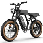 URLIFE T2 Adult 20-inch E-bike All-Terrain Fat Tire E-Mountain Bike 250W 48V 15.6Ah Battery Electric Bicycle