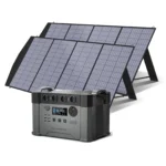 ALLPOWERS S2000 Pro Outdoor Generator 2400W MPPT Portable Power Station with 4X100W  Folable Solar Panels for RV Camping, Home - Image 7