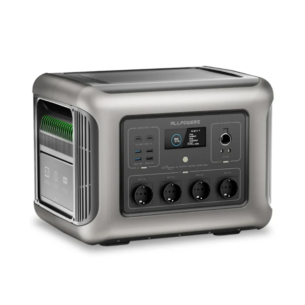 ALLPOWERS R2500 Portable Power Station 1920Wh LiFePO4 Battery 2500W Emergency Household Outdoor Power Supply for RV Travel