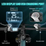 Aairsk GT900 Ebike 250W Motor 36V13AH Battery Electric Bicycle Mountain 26''Off-road Full Suspension Adult Electric Bike - Image 5