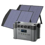 ALLPOWERS S2000 Pro Outdoor Generator 2400W MPPT Portable Power Station with 4X100W  Folable Solar Panels for RV Camping, Home - Image 8