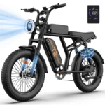 URLIFE T2 Adult 20-inch E-bike All-Terrain Fat Tire E-Mountain Bike 250W 48V 15.6Ah Battery Electric Bicycle - Image 6