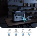 OUKITEL P2001E PLUS Portable Power Station, 2400W 2048Wh Lithium Iron Phosphate Battery Solar Generator, Bluetooth/WIFI Control, 4800W Peak Pure Sine Wave UPS, 1800W Fast Charging, 3500 + Cycle Life, outdoor Camping, RV, Emergency Home Backup Power - Image 16