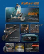 KuKirin G2 Escooter 800W Motor 10 Inch Tire City Commuter E-scooter 48V 15AH Battery All-Terrain Electric-Scooter - Image 12