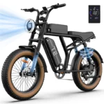 URLIFE T2 Adult 20-inch E-bike All-Terrain Fat Tire E-Mountain Bike 250W 48V 15.6Ah Battery Electric Bicycle - Image 5