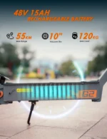 KuKirin G2 Escooter 800W Motor 10 Inch Tire City Commuter E-scooter 48V 15AH Battery All-Terrain Electric-Scooter - Image 3