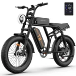 URLIFE T2 Adult 20-inch E-bike All-Terrain Fat Tire E-Mountain Bike 250W 48V 15.6Ah Battery Electric Bicycle - Image 8