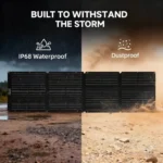 ALLPOWERS R1500 LITE Portable Power Station with Solar Panel 100W 200W 1056Wh LiFePO4 Battery Solar Generator for Outdoor RV - Image 17