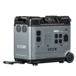 5000W UPS Dual Voltage RV Emergency Power Supply Portable Power Station 5120Wh APP Control Solar Generator - Image 20