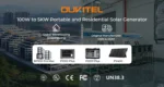5000W UPS Dual Voltage RV Emergency Power Supply Portable Power Station 5120Wh APP Control Solar Generator - Image 8