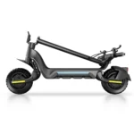 Dual 1000W Black Electric Scooter 50km/h High Speed 70KM Long Range 10" Off-Road Tire Foldable E-Mountain Scooter 48V 18.2AH APP