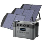 ALLPOWERS S2000 Pro Outdoor Generator 2400W MPPT Portable Power Station with 4X100W  Folable Solar Panels for RV Camping, Home - Image 12