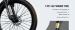 Aairsk GT900  250W Motor E-bike Adult Electric Bicycle 36V13Ah Battery Electric Bike 26 Inch Tire E-Mountain Bike - Image 12