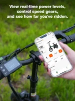 HITWAY BK5SL Electric Bike, 250W Motor E bike, 36V 13Ah Lithium Battery, Range up to 90KM, Foldable Bike Design, APP control - Image 6