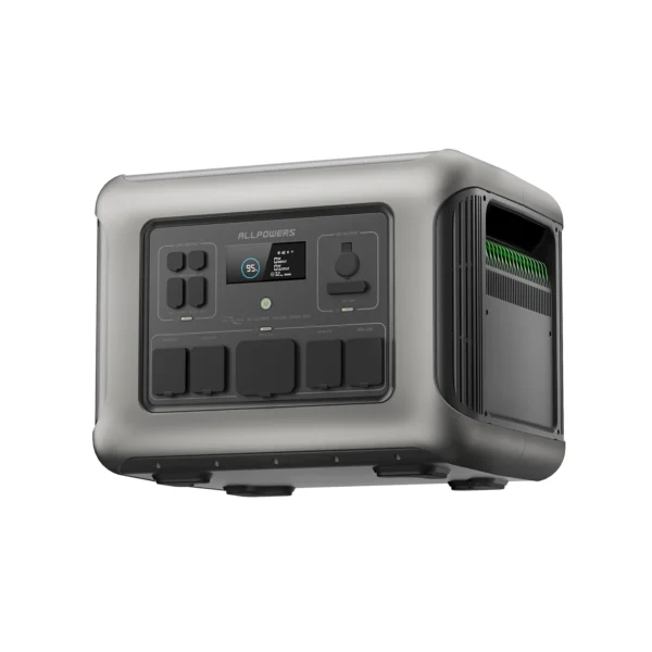 ALLPOWERS R1500 LITE Portable Power Station 1056Wh LiFePO4 Battery 1600W (3200W peak) AC Output Solar Generator for Camping RV